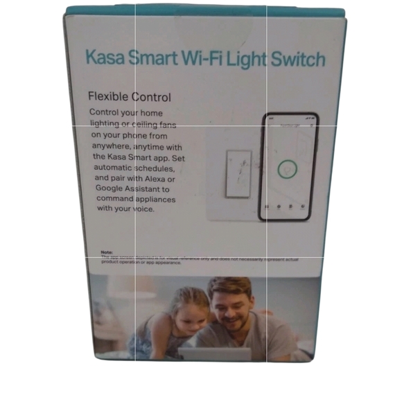 kasa Other - Smart Wi-Fi Light Switch - White